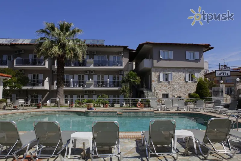 Фото отеля Sarantis Hotel 3* Халкідікі – Кассандра Греція екстер'єр та басейни