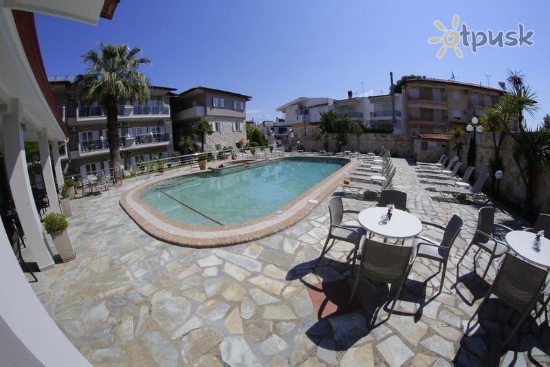 Фото отеля Sarantis Hotel 3* Халкидики – Кассандра Греция экстерьер и бассейны