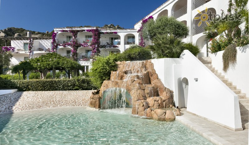 Фото отеля Grand Hotel Poltu Quatu 5* о. Сардиния Италия экстерьер и бассейны