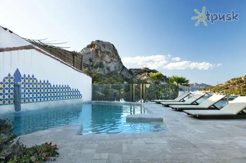 Фото отеля Grand Hotel Poltu Quatu 5* о. Сардиния Италия экстерьер и бассейны