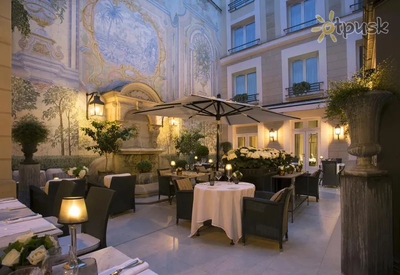 Фото отеля Castille Paris Hotel 5* Париж Франция бары и рестораны