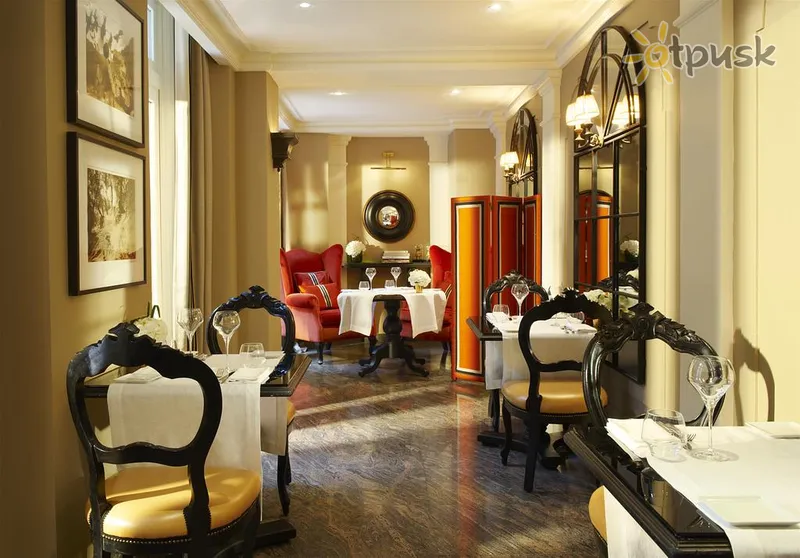Фото отеля Castille Paris Hotel 5* Paryžius Prancūzija barai ir restoranai