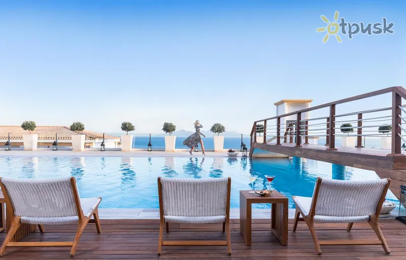 Фото отеля Mitsis Blue Domes Exclusive Resort & Spa 5* о. Кос Греция экстерьер и бассейны