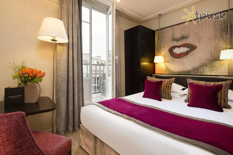 Фото отеля Chaplain Paris Rive Gauche Hotel 4* Paryžius Prancūzija kambariai