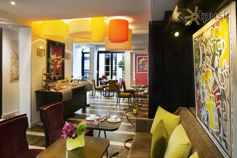 Фото отеля Chaplain Paris Rive Gauche Hotel 4* Париж Франция бары и рестораны