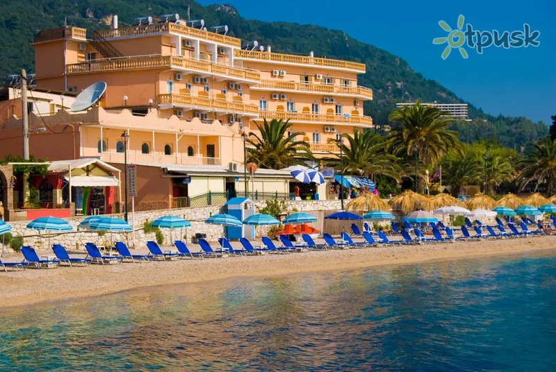 Фото отеля Potamaki Beach Hotel 3* о. Корфу Греція пляж