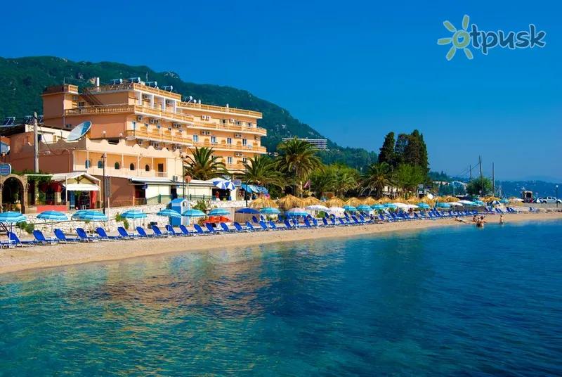 Фото отеля Potamaki Beach Hotel 3* о. Корфу Греція пляж