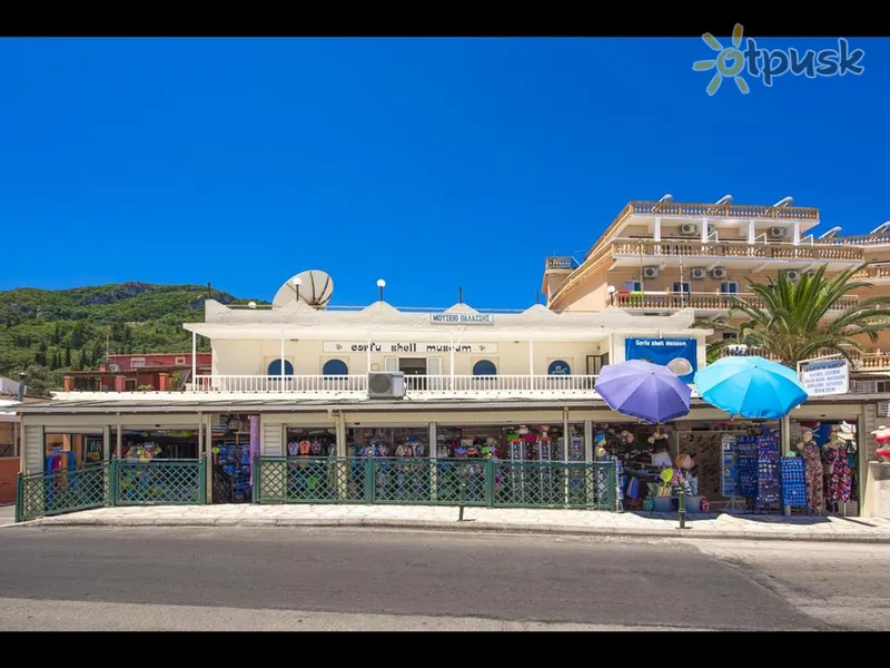 Фото отеля Potamaki Beach Hotel 3* Korfu Graikija išorė ir baseinai