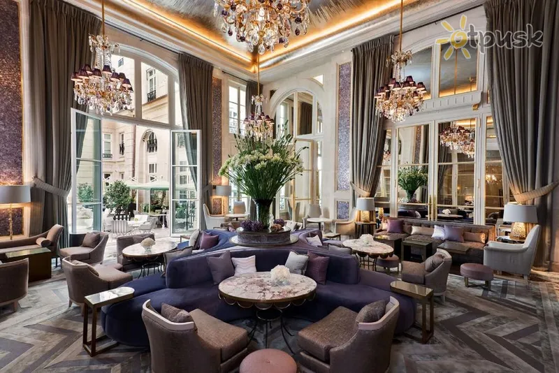 Фото отеля De Crillon Hotel 5* Paryžius Prancūzija barai ir restoranai