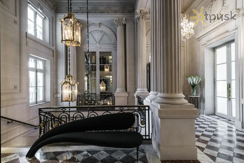 Фото отеля De Crillon Hotel 5* Paryžius Prancūzija fojė ir interjeras