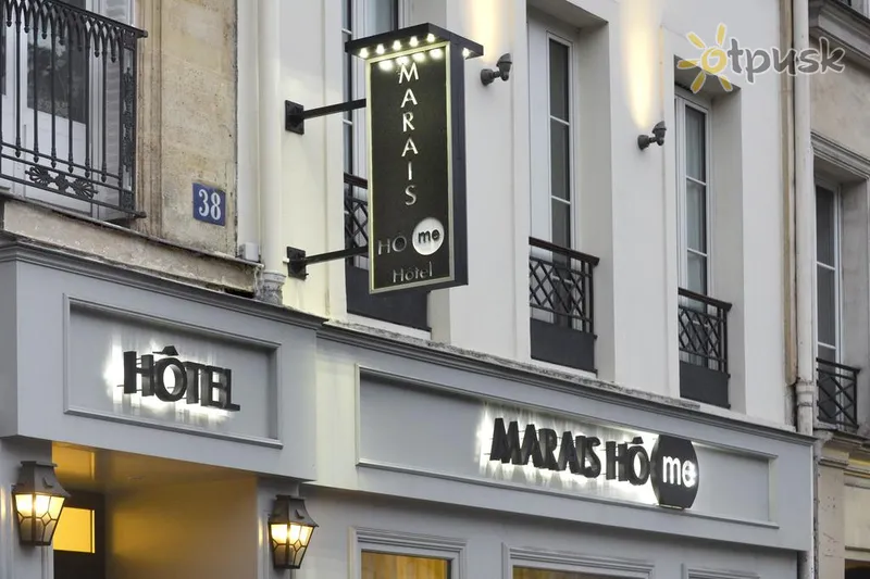 Фото отеля Marais Home Hotel 3* Париж Франция экстерьер и бассейны