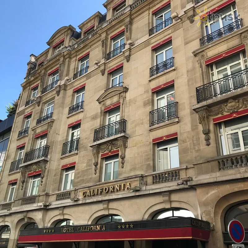 Фото отеля California Hotel 4* Paryžius Prancūzija išorė ir baseinai