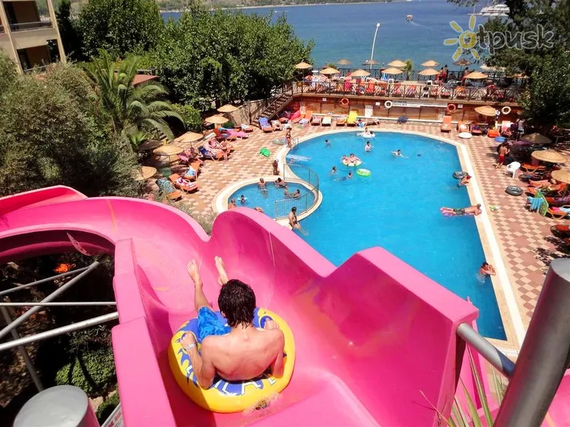 Фото отеля Golmar Beach Hotel 4* Marmaris Turkija vandens parkas, kalneliai