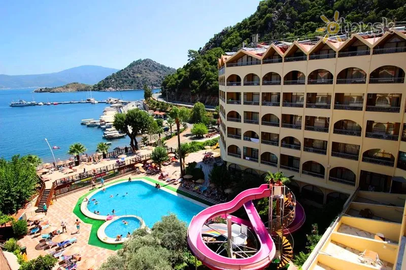 Фото отеля Golmar Beach Hotel 4* Marmaris Turkija išorė ir baseinai