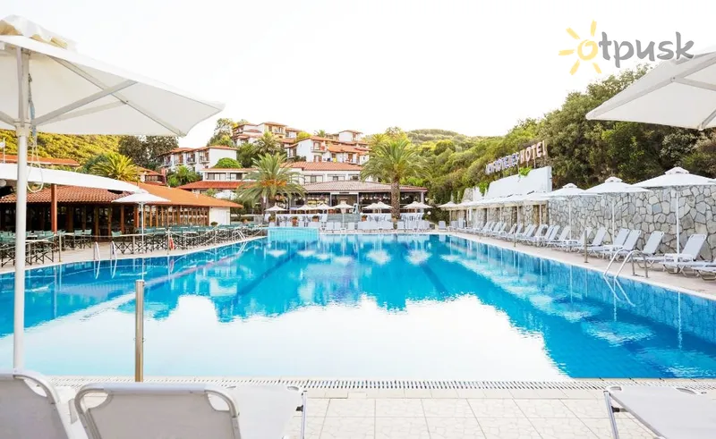 Фото отеля Bomo Aristoteles Holiday Resort & SPA 4* Халкидики – Афон Греция экстерьер и бассейны