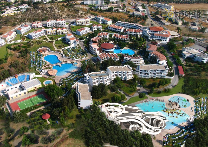 Фото отеля Cyprotel Faliraki 4* о. Родос Греция аквапарк, горки