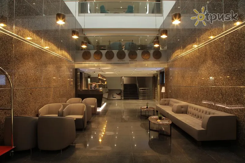 Фото отеля Bricks Airport Hotel Istanbul 5* Stambula Turcija vestibils un interjers
