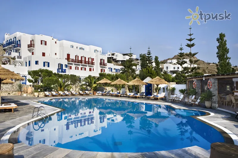 Фото отеля Kamari Hotel 4* par. Mykonos Grieķija ārpuse un baseini