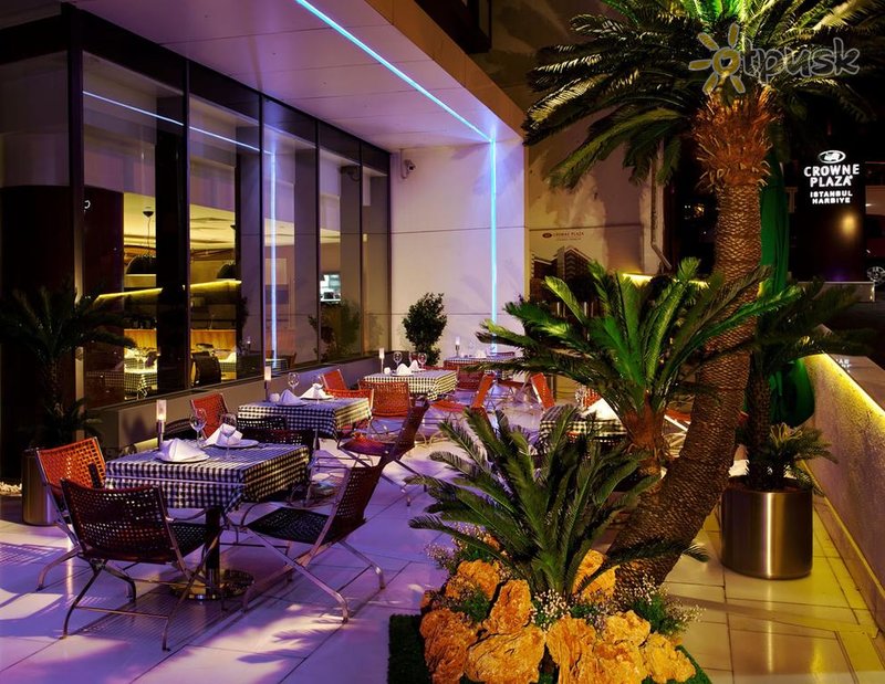 Фото отеля Crowne Plaza Istanbul Harbiye 5* Стамбул Турция бары и рестораны