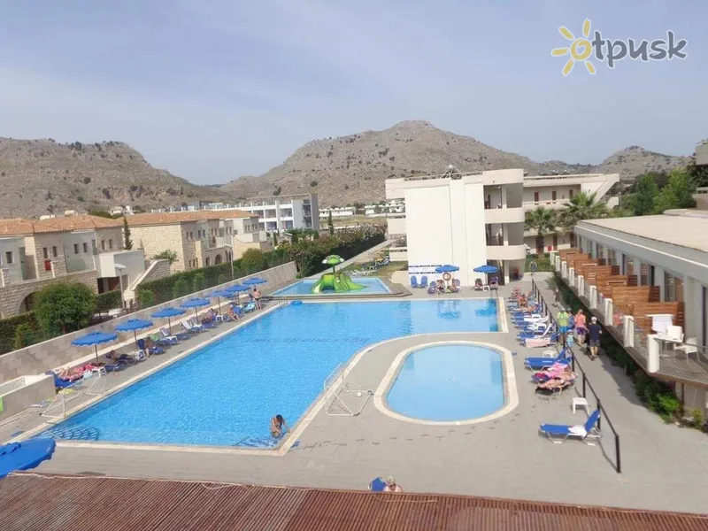 Фото отеля Delfinia Resort 3* par. Rodas Grieķija ārpuse un baseini