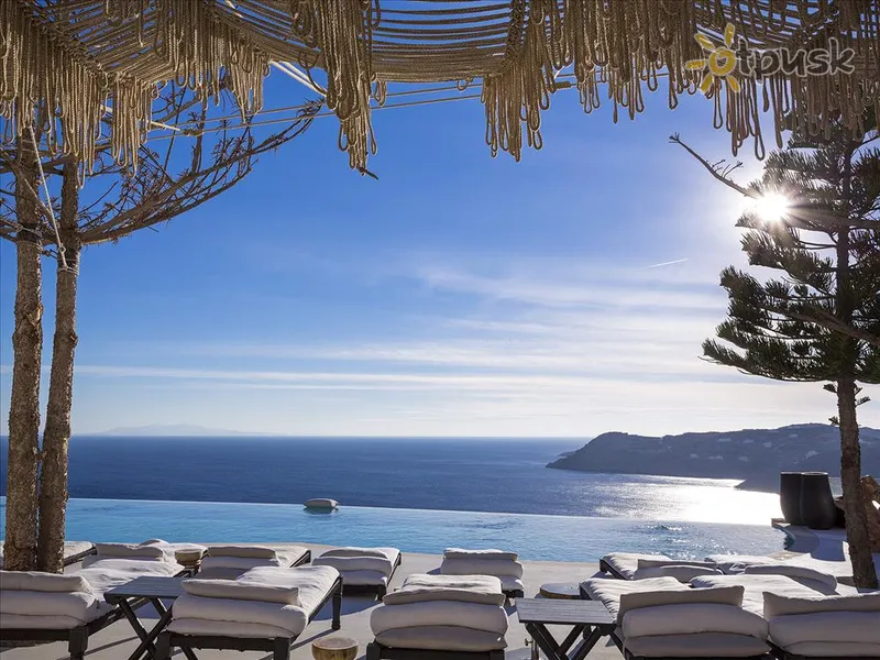 Фото отеля Myconian Utopia Relais & Chateaux 5* Mikėnai Graikija išorė ir baseinai