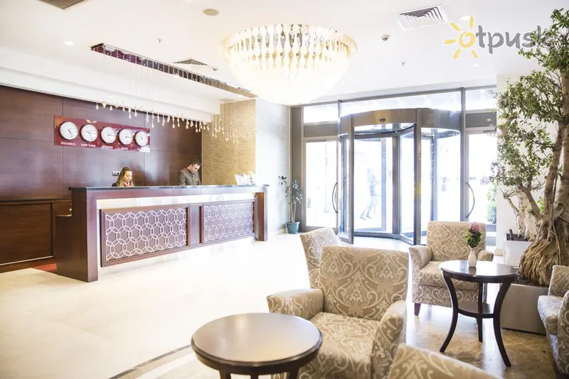 Фото отеля Grand Aras Hotel & Suites 4* Стамбул Турция лобби и интерьер