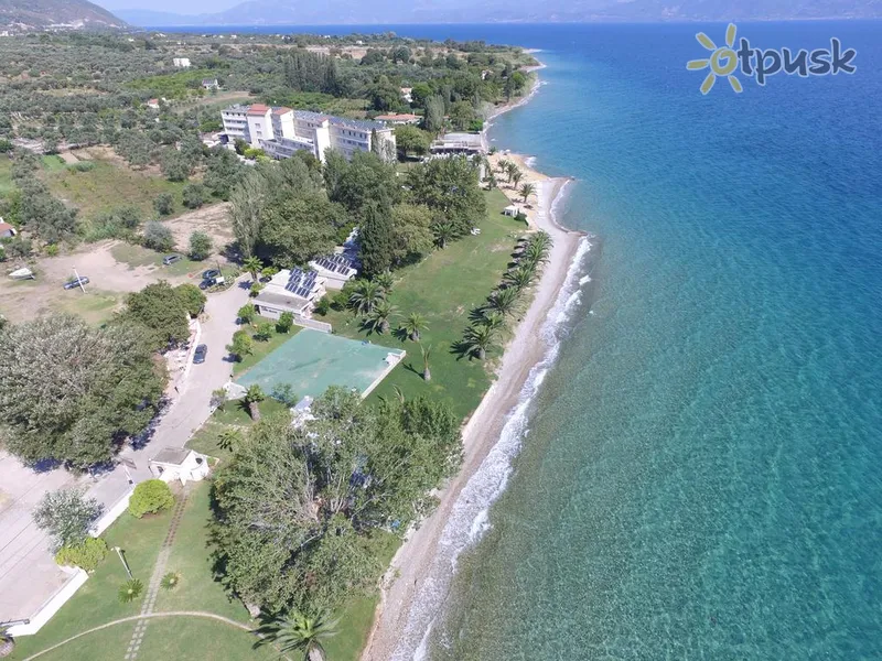 Фото отеля Long Beach Hotel & Resort 3* Пелопоннес Греція пляж