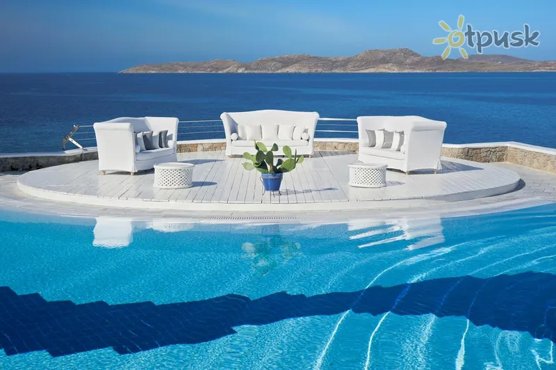 Фото отеля Mykonos Grand Hotel & Resort 5* Mikėnai Graikija išorė ir baseinai