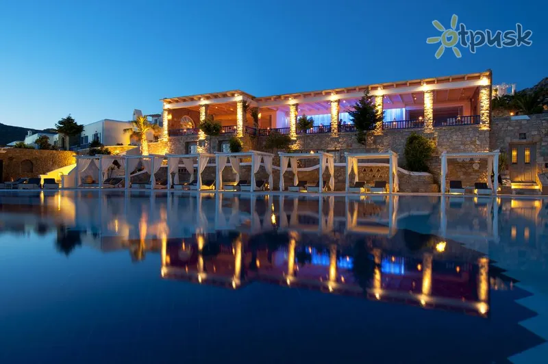 Фото отеля Mykonos Grand Hotel & Resort 5* о. Миконос Греция экстерьер и бассейны