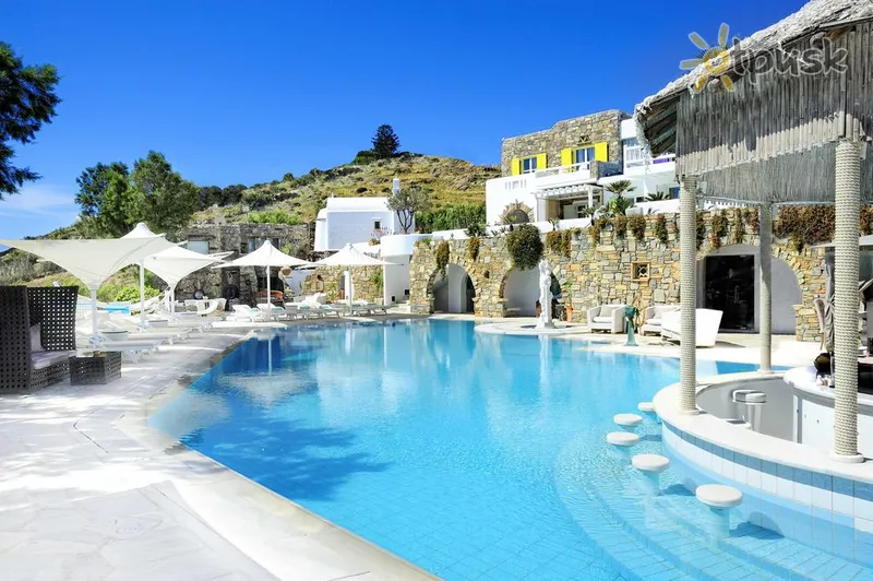 Фото отеля Kivotos Mykonos 5* о. Миконос Греция экстерьер и бассейны