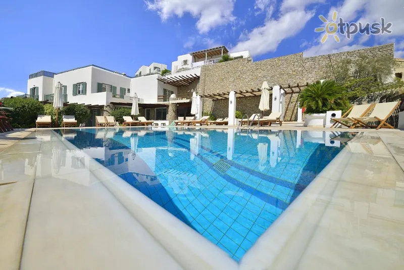 Фото отеля Pelican Bay Art Hotel 4* Mikėnai Graikija išorė ir baseinai