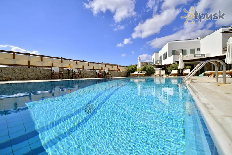 Фото отеля Pelican Bay Art Hotel 4* Mikėnai Graikija išorė ir baseinai