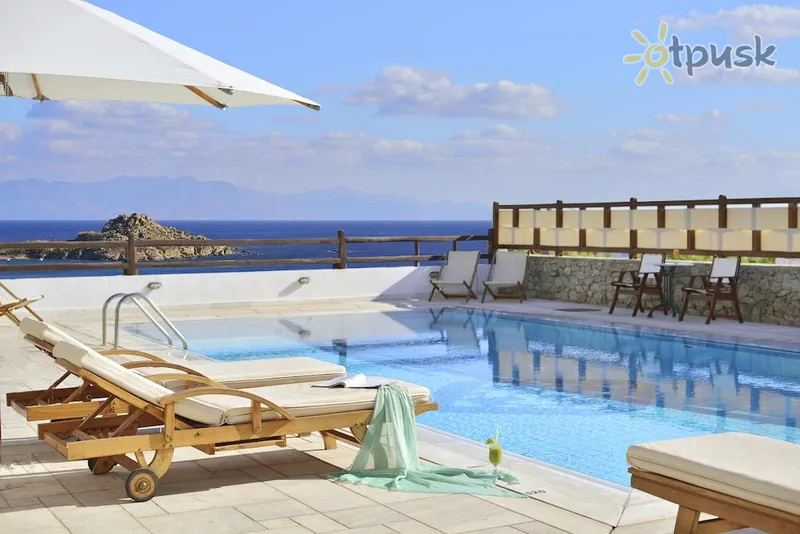 Фото отеля Pelican Bay Art Hotel 4* о. Миконос Греция экстерьер и бассейны