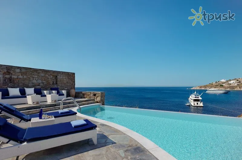 Фото отеля Petasos Beach Resort & Spa 4* Mikėnai Graikija išorė ir baseinai