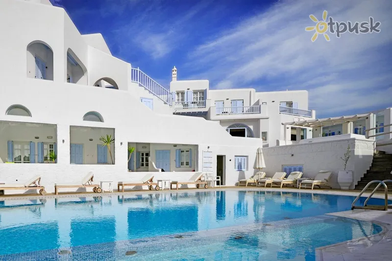 Фото отеля Petinos Beach Hotel 5* о. Миконос Греция экстерьер и бассейны