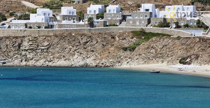 Фото отеля Pietra e Mare Hotel 4* о. Міконос Греція пляж
