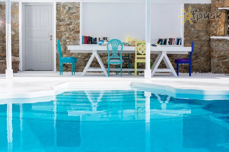 Фото отеля Pietra e Mare Hotel 4* Mikėnai Graikija išorė ir baseinai