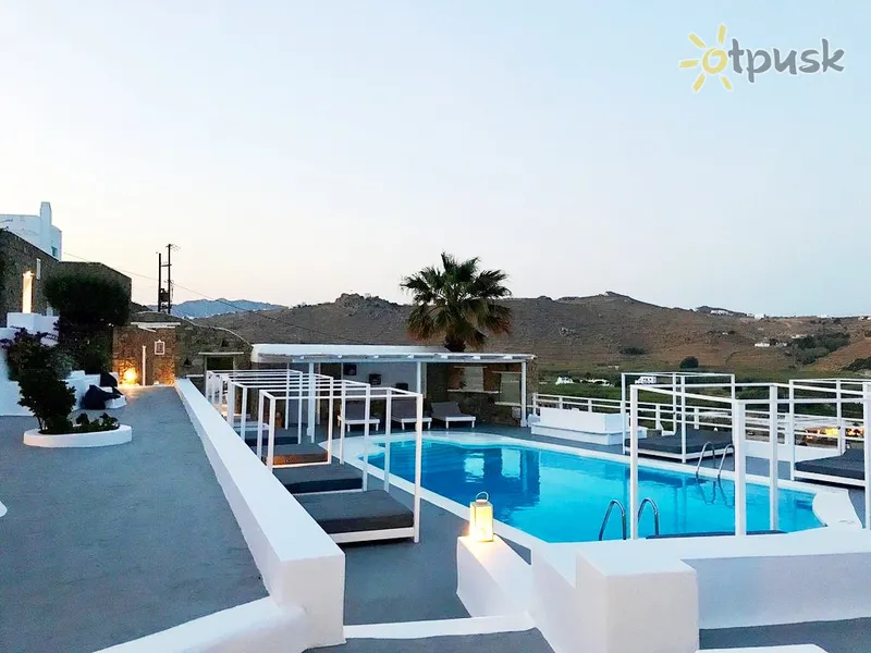 Фото отеля Pietra e Mare Hotel 4* Mikėnai Graikija išorė ir baseinai