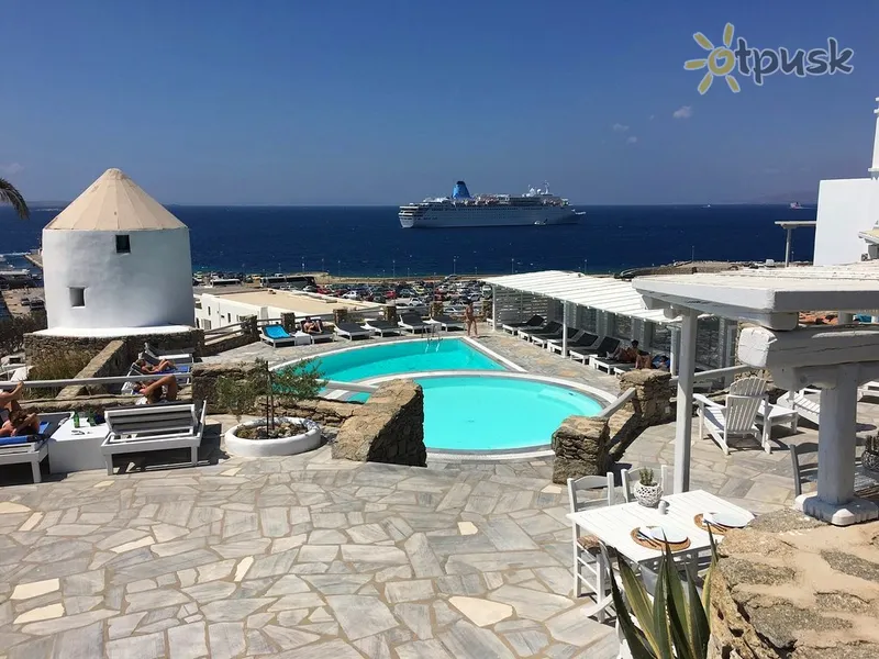 Фото отеля Porto Mykonos Hotel 4* Mikėnai Graikija išorė ir baseinai