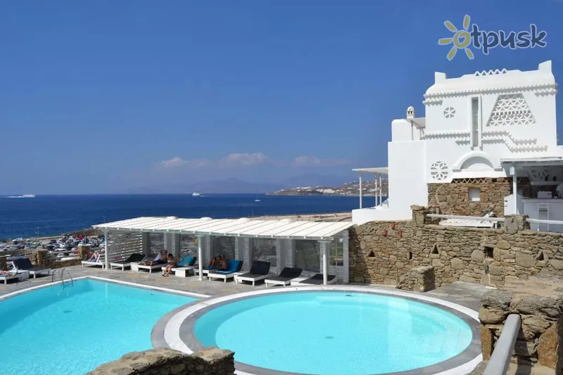 Фото отеля Porto Mykonos Hotel 4* о. Міконос Греція екстер'єр та басейни