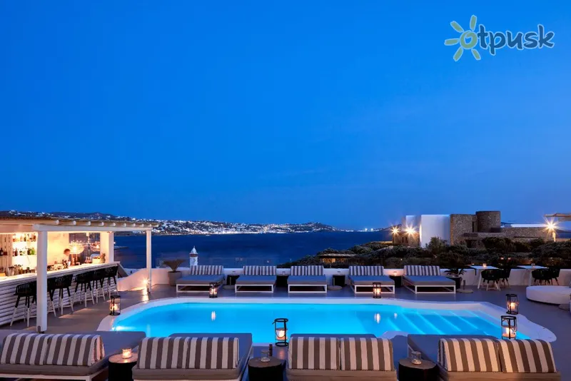 Фото отеля Mykonos Princess Hotel 4* Mikėnai Graikija išorė ir baseinai