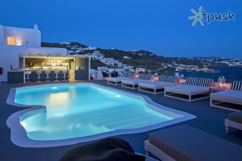 Фото отеля Mykonos Princess Hotel 4* о. Миконос Греция экстерьер и бассейны
