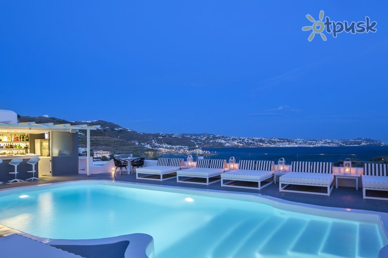 Фото отеля Mykonos Princess Hotel 4* о. Миконос Греция экстерьер и бассейны