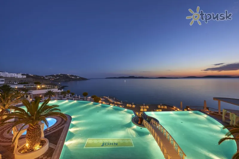 Фото отеля Saint John Hotel & Villas 5* Mikėnai Graikija išorė ir baseinai