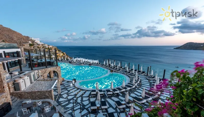 Фото отеля Royal Myconian Hotel & Thalasso Spa 5* о. Міконос Греція екстер'єр та басейни