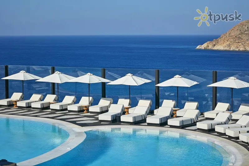 Фото отеля Royal Myconian Hotel & Thalasso Spa 5* о. Миконос Греция экстерьер и бассейны