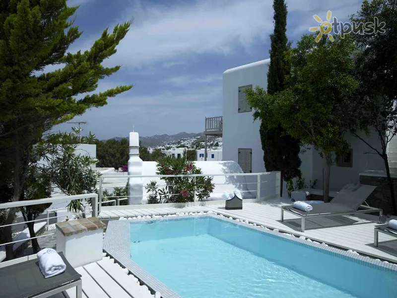 Фото отеля Semeli Hotel 5* о. Міконос Греція екстер'єр та басейни