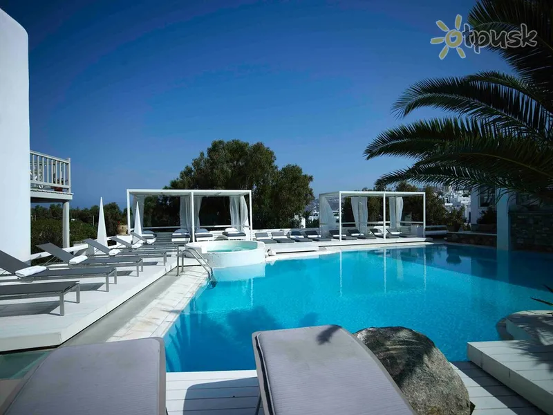 Фото отеля Semeli Hotel 5* par. Mykonos Grieķija ārpuse un baseini