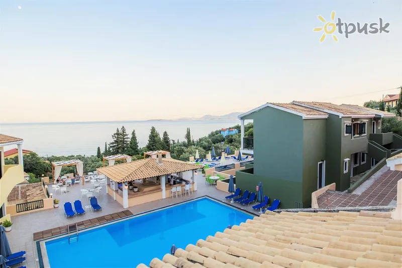 Фото отеля Corfu Aquamarine Hotel 4* о. Корфу Греция экстерьер и бассейны