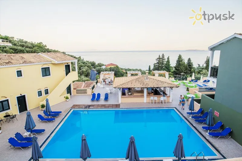 Фото отеля Corfu Aquamarine Hotel 4* Korfu Graikija išorė ir baseinai